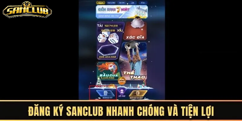 SANCLUB - CỔNG GAME CHÍNH THỨC KHÔNG CHẶN T12/2025 28 Khuyến mãi đỉnh cao cho mọi người
